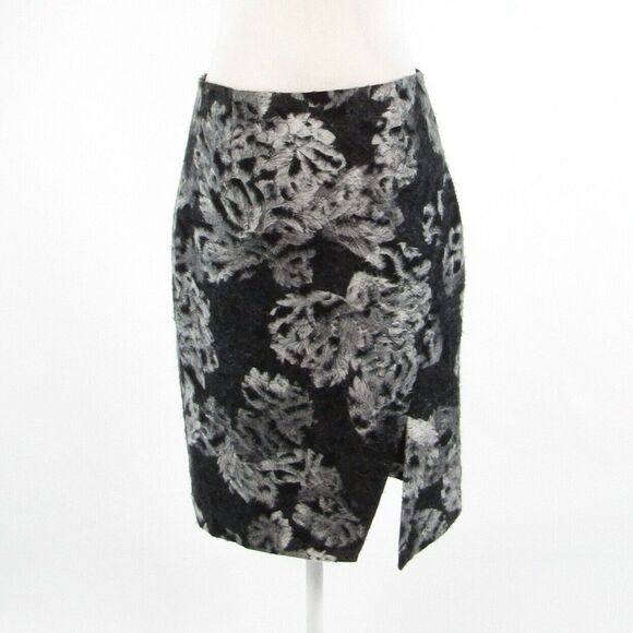 Charcoal gray DONCASTER COLLECTION pencil skirt 6 - Picture 1 of 8